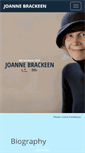 Mobile Screenshot of joannebrackeenjazz.com